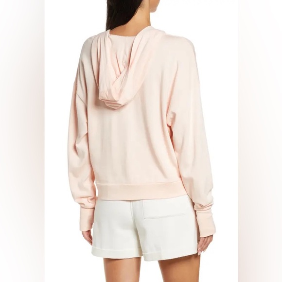 Sweaty Betty After Class Relaxed Hoodie Light Pink Size Small - Picture 2 of 8